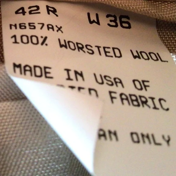 Nautica worsted wool blazer, 42R - Picture 5 of 9